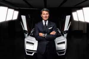 3 - Stephan Winkelmann with Lamboghini Countach