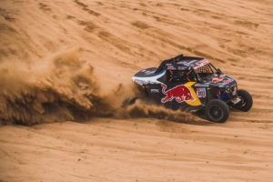 Seth Quintero (USA) for Red Bull off-road Junior Team USA races during Qualifying stage Jeddah to Ha’il, Saudi Arabia on January 01, 2022 // SI202201010107 // Usage for editorial use only //