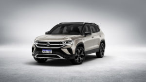 Uncompromising: The Volkswagen Taos looks powerful and dynamic