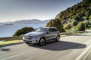 Mercedes-Benz GLC (X253), 2019, designo selenitgrau magno, Polster Leder sattelbraun   Mercedes-Benz GLC (X253), 2019, designo selenite grey magno, saddle brown leather interior