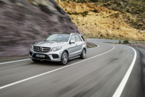 GLE 500 e (Plug-In Hybrid), 2015, Exterieur: Diamantsilber Metallic, AMG Line Exterieur GLE 500 e (Plug-In Hybrid), 2015, exterior: diamond silver metalic, AMG line exterior
