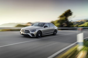 Mercedes-Benz E-Klasse Limousine, 2020, Outdoor, Exterieur: mojavesilber metallic, AMG-Line Mercedes-Benz E-Class Sedan, 2020, Outdoor, exterior: mojave silver metallic, AMG line