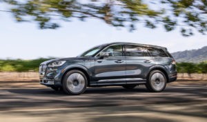 Aviator Grand Touring debuts advanced electrified hybrid technology, producing 494 combined horsepower and best-in-class 630 combined ft.-lbs. of torque
