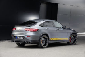 Mercedes-AMG GLC 63 S 4MATIC+ Coupé Edition 1;Kraftstoffverbrauch kombiniert: 10,7 l/100 km; CO2-Emissionen kombiniert: 244 g/km* Mercedes-AMG GLC 63 S 4MATIC+ Coupé Edition 1;Fuel consumption combined: 10.7 l/100 km; combined CO2 emissions: 244 g/km*