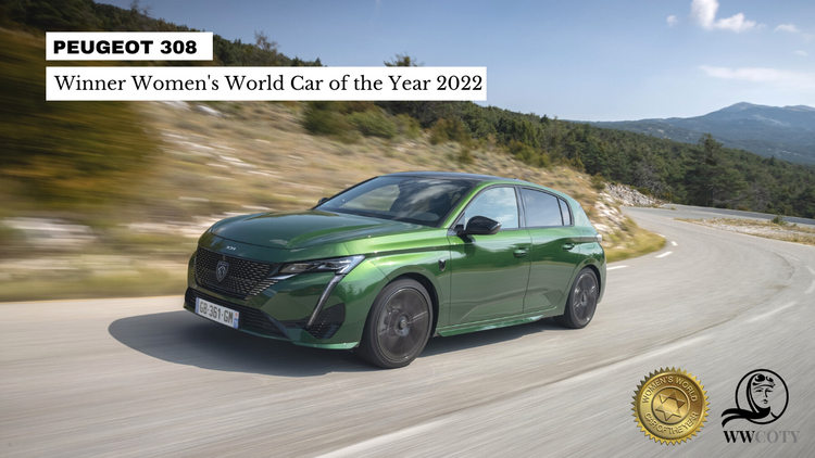 4 PEUGEOT 308 Won Ladies Coty Awards