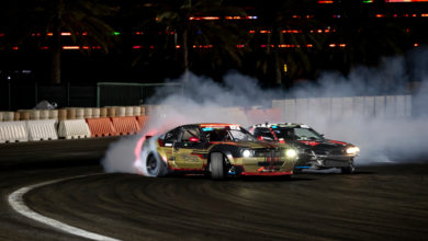 Yas Marina Circuit, Drift Championship, round 4, last round, Saturday 19 March 2022, action