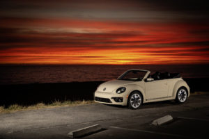 Volkswagen Beetle final edition pictured on 27.11.2018 on Malibu beach in Los Angeles (USA). Foto: Friso Gentsch/Volkswagen