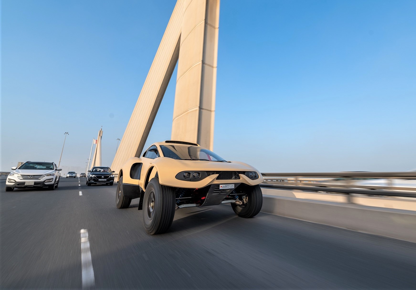 Hunter in Bahrain - Shaikh Isa bin Salman Bridge