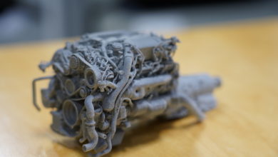 3 - Bentley engine 3D model