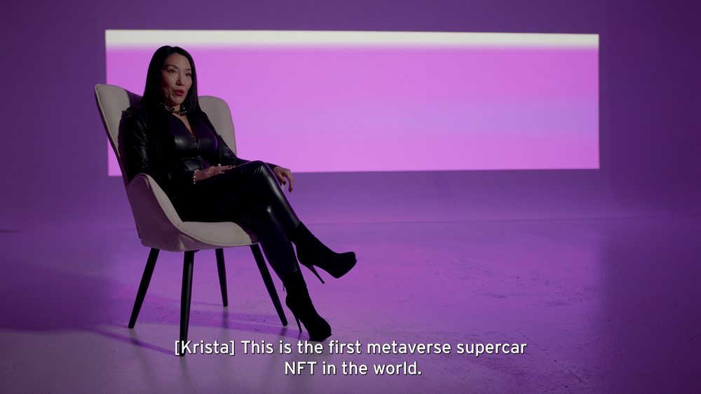 4 Krista Kim talking about the NFT