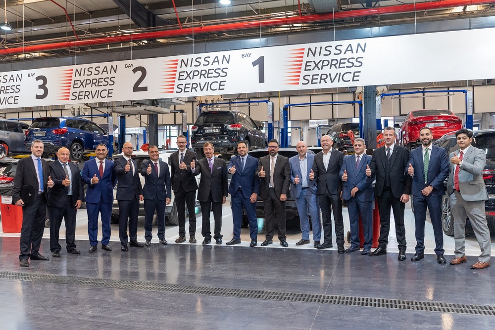 1 AAC Nissan_Deira service center inauguration_group photo_May 2022