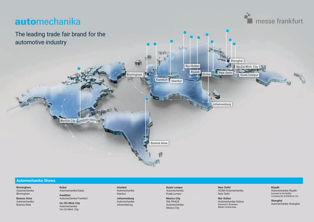 1 Automechanika Worldmap