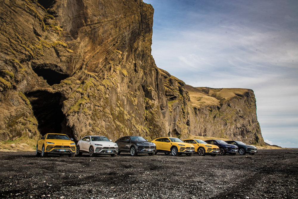 5 - Automobili Lamborghini Urus Iceland