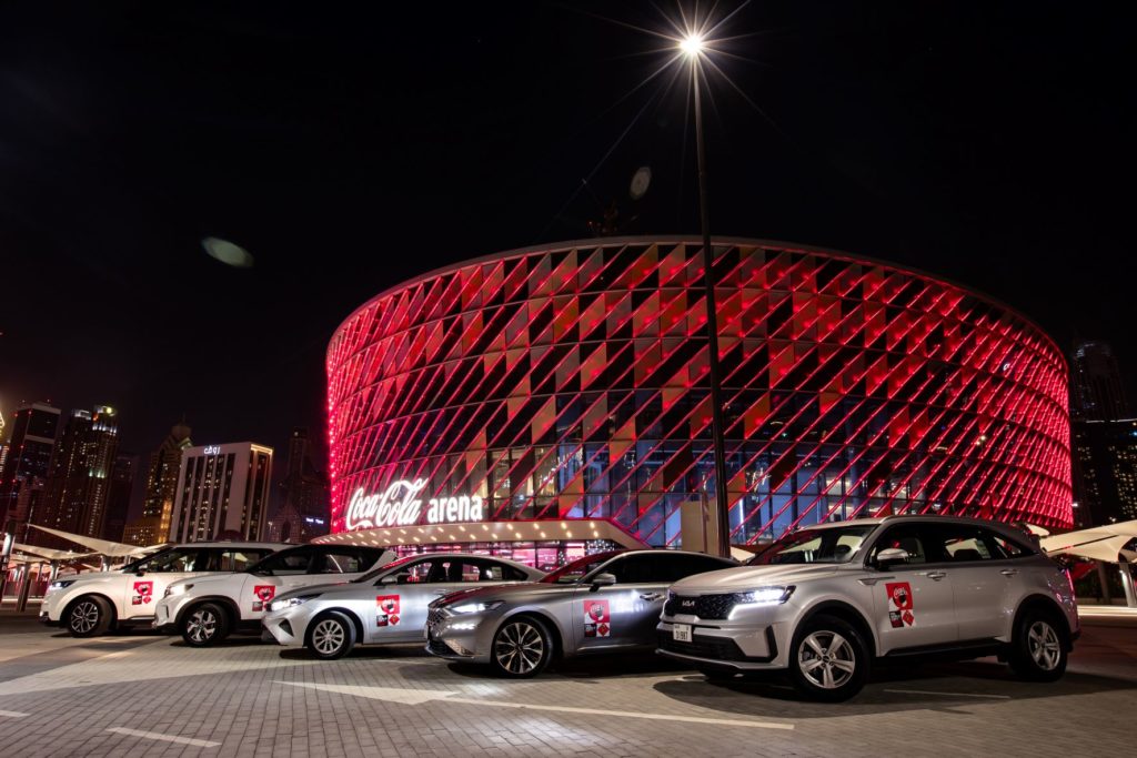 Kia partners to provide vehicle support for the iconic FIFA World Cup™ Trophy Tour by Coca-Cola across the Middle East region_Image 1