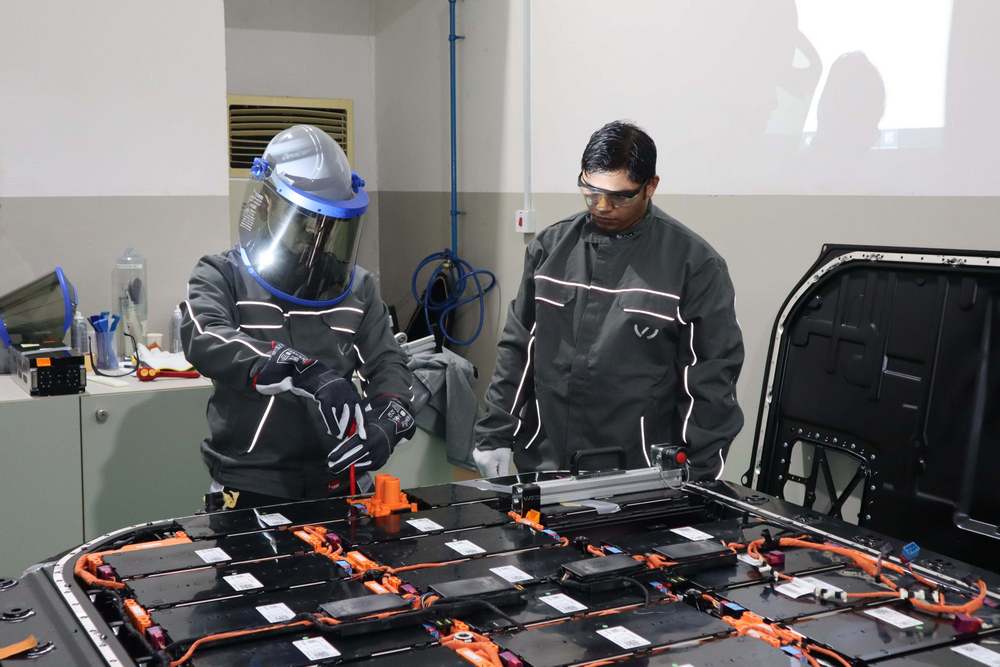 1 Audi Electric Car Repair.