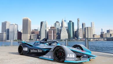 Gen 2 Display Car against NYC Skyline