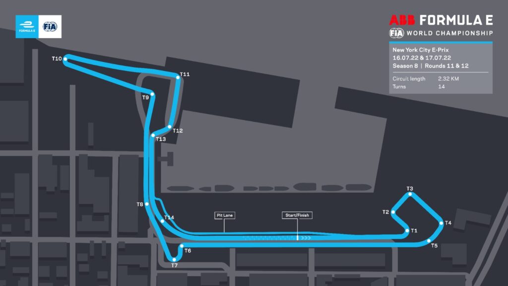 NYC E-Prix Circuit