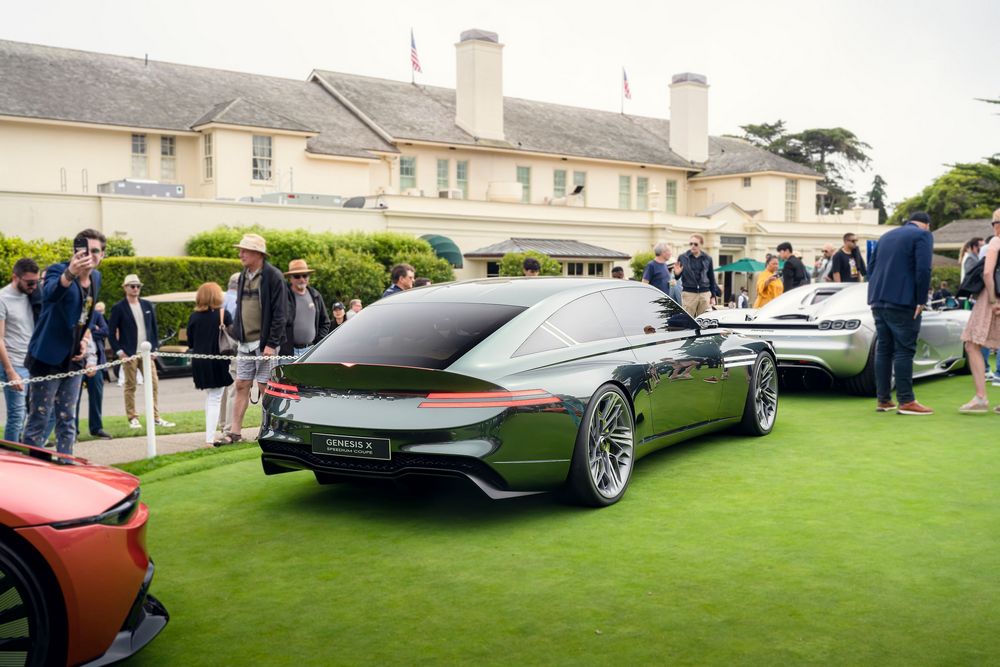 3 Genesis reveals X Speedium Coupe interior at Pebble Beach_3