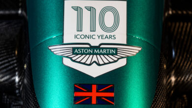 1 AM logo on AMR23 Formula 1® car_1