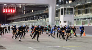 Yas Marina Circuit, Tri Yas, Saturday 12th,March 2022, roller blade