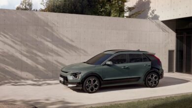 kia Niro Car سيارة كيا نيرو "أفضل سيارة في العالم لعام 2023"، في إطار جائزة أفضل سيارة في العالم للسيدات لعام 2023