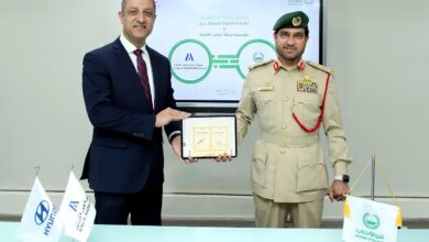 شرطة دبي مؤسسة جمعة الماجد تعزيز أنظمة الأمن السلامة سليمان الزبن مدير هيونداي الإمارات