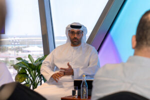 2 CEO Saif Al Noaimi speaks at launch of Ethara