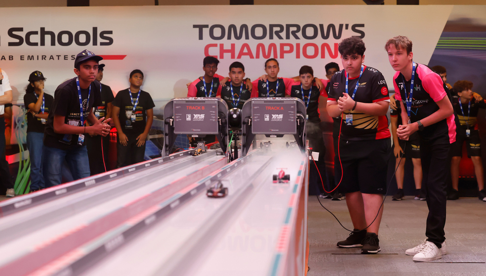 F1 in Schools UAE National Finals 2023. Rookie Heats.