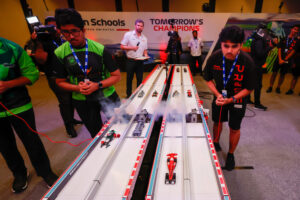 F1 in Schools UAE National Finals 2023. Professional Heats