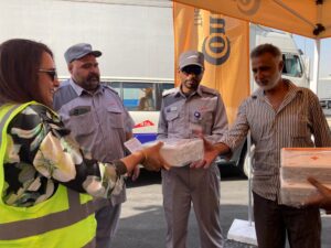 طرق مواصلة RTA دبى كونتيننتال Continental إطارات معاً للسلامة Together for Safety معاً للسلامة Together for Safety صندوق إسعافات أولية Provisioning First Aid Supplies to Drivers