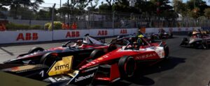 Stoffel Vandoorne, DS Penske, DS E-Tense FE23 Norman Nato, Nissan Formula E Team, Nissan e-4ORCE 04 Pascal Wehrlein, TAG Heuer Porsche Formula E Team, Porsche 99X Electric Gen3 Start (Stoffel Vandoorne, DS Penske, DS E-Tense FE23 Norman Nato, Nissan F