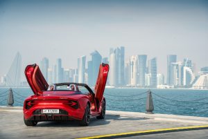 3 - MG Cyberster in Qatar