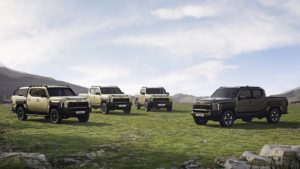 (22) Kia Tasman Line-up