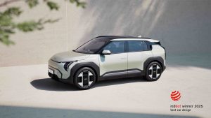 1 Kia EV3 wins Red Dot 'Best of the Best' award