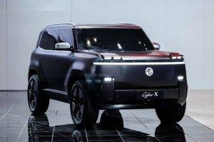 1 - MG Cyber X at the Shanghai Auto Show