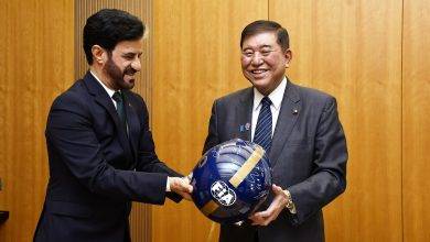5 Ben Sulayem with Japanese Prime Minister Shigeru Ishiba