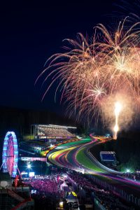 6 Fireworks over Eau Rouge