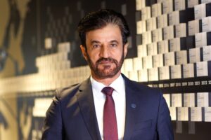 Mohammed Ben Sulayem official portraits, Paris April 24th 2024 - Photo : Frédéric Le Floc’h / DPPI