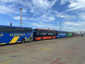 3 - Allison-equipped Hajj operations busses
