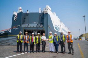 4 JAP welcomes Hoeghs Aurora class vessel (1)