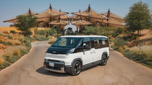 2) Kia PV5 at Six Senses