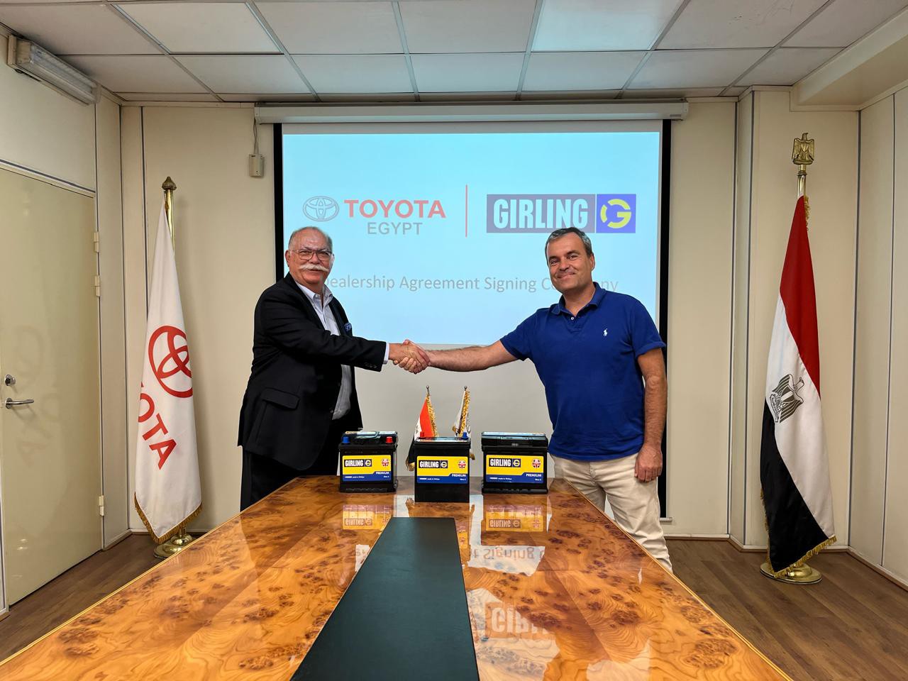 Toyota Egypt with Girling