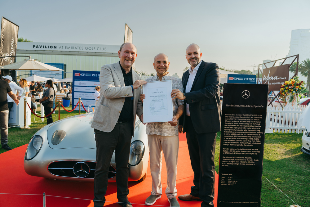 Gargash Enterprises and Mercedes-Benz Heritage GmbH