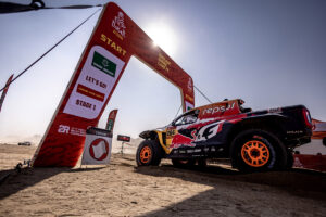 Seth Quintero and Andrew Short of the Toyota Gazoo Racing during the Stage 1 of the Dakar 2025 on January 4, 2026 around Yanbu, Saudi Arabia // Kin Marcin / Red Bull Content Pool // SI202601040094 // Usage for editorial use only //