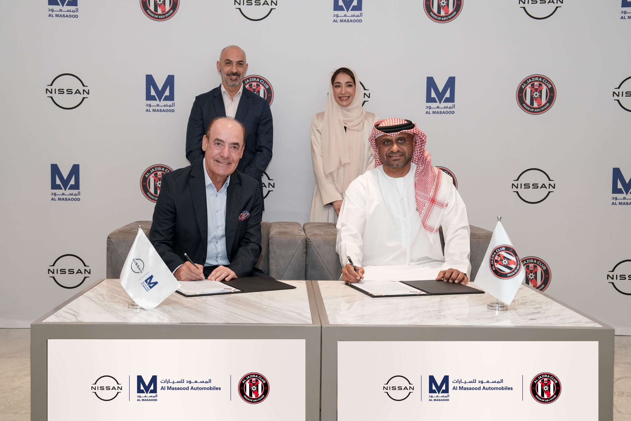 1 Al Masaood Automobiles and Al Jazira Club Partnership 2026