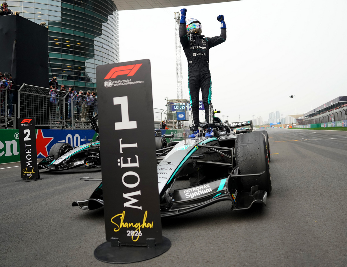 Formel 1 - Mercedes-AMG PETRONAS F1 Team, Großer Preis von China 2026. Kimi Antonelli Formula One - Mercedes-AMG PETRONAS F1 Team, 2026 Chinese GP. Kimi Antonelli