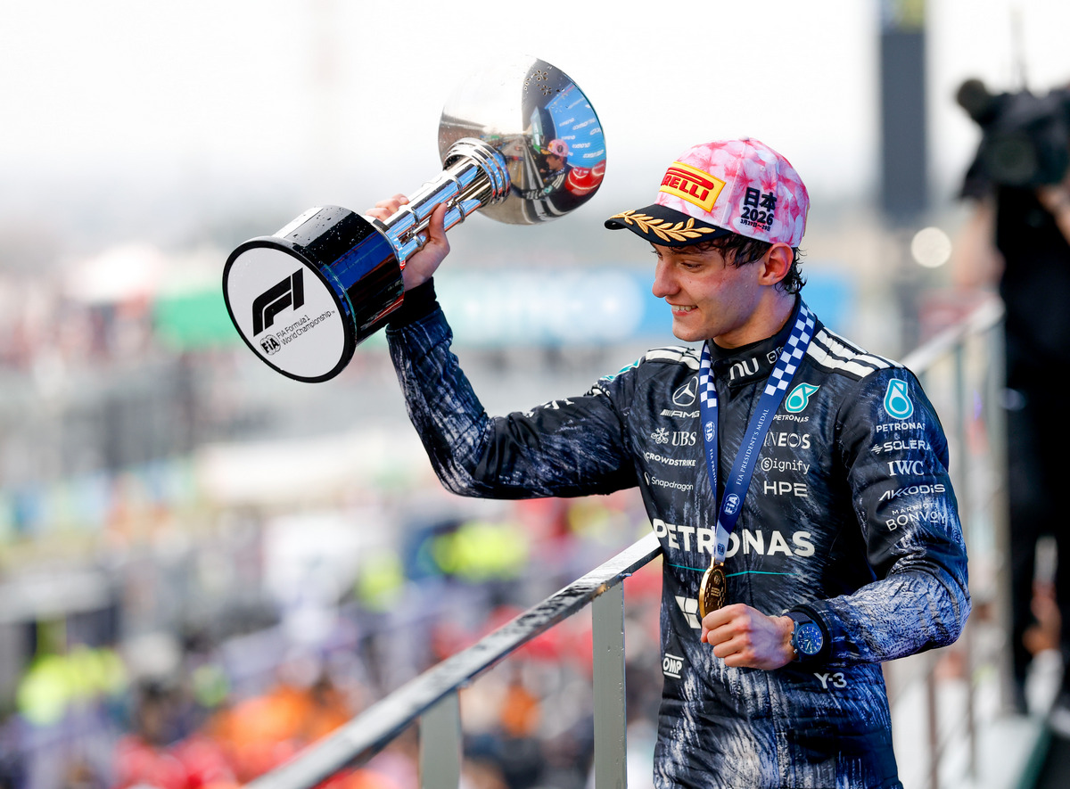 Formel 1 - Mercedes-AMG PETRONAS F1 Team, Großer Preis von Japan 2026. Kimi Antonelli Formula One - Mercedes-AMG PETRONAS F1 Team, 2026 Japanese GP. Kimi Antonelli