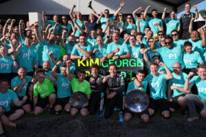 Formel 1 - Mercedes-AMG PETRONAS F1 Team, Großer Preis von Australien 2026. Kimi Antonelli, George Russell Formula One - Mercedes-AMG PETRONAS F1 Team, 2026 Australian GP. Kimi Antonelli, George Russell