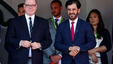 S.A.S. Le Prince Albert II de Monaco, BEN SULAYEM Mohammed (uae), President of the FIA, portrait, during the Formula 1 Grand Prix de Monaco 2024, 8th round of the 2024 Formula One World Championship from May 23 to 26, 2024 on the Circuit de Monaco, in Monaco - Photo Florent Gooden / DPPI