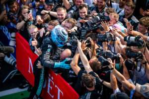 George Russell seen during the FIA Formula1 World Championship at the Red Bull Ring in Spielberg, Austria on June 28, 2026. // Michael Jurtin / Red Bull Ring // SI202606280897 // Usage for editorial use only //